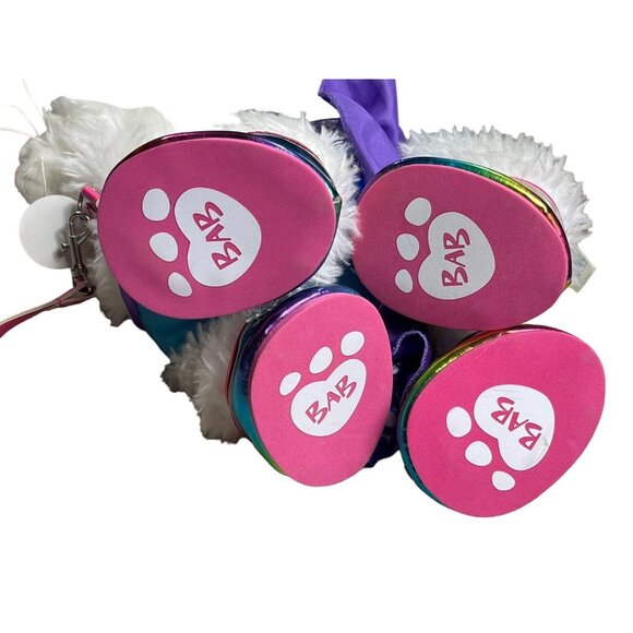 Build A Bear Pets White Cat Himalayan Persian 12” Plush Dress, Shoes & Leash - Picture 10 of 12